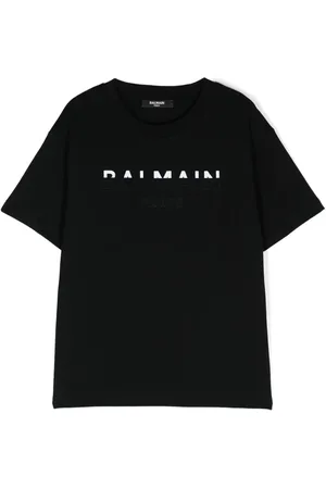 Balmain Playera con logo estampado