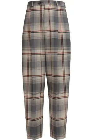 Marni Pantalones ajustados con motivo de cuadros