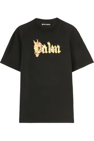 Palm Angels Playera con logo estampado
