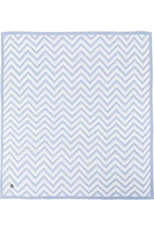 Missoni Manta cuadrada entretejida en zigzag
