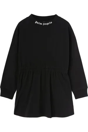 Palm Angels Vestido con logo estampado