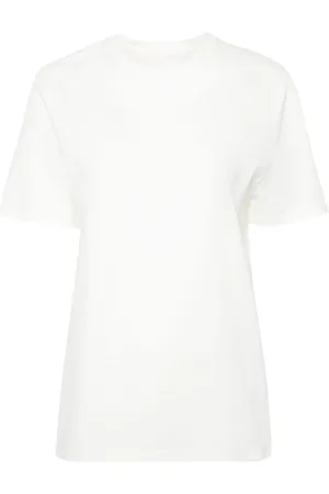 Jil Sander Playera con logo estampado