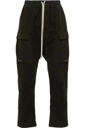 Rick Owens Pants cargo de sarga