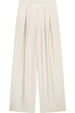 DRIES VAN NOTEN Pantalones palazzo con pinzas
