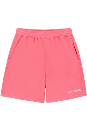 Sporty & Rich Bermudas con logo bordado
