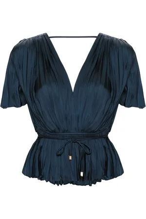 Maje Blusa plisada