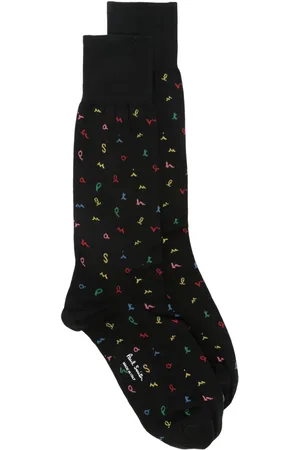 Paul Smith Calcetines tejidos en intarsia Letters