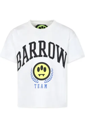 BARROW Playera con estampado de sonrisa