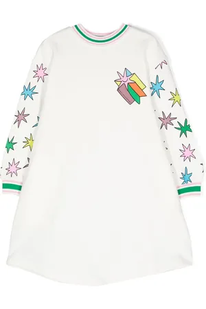 Stella McCartney Vestido estilo sudadera Bright Stars