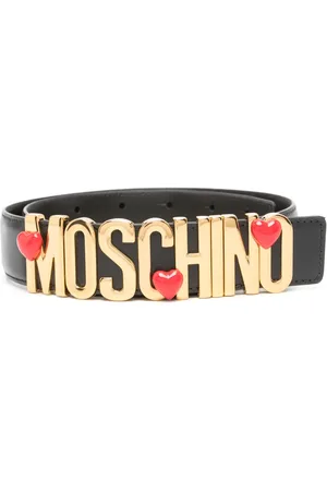 Moschino Cinturón con letras del logo