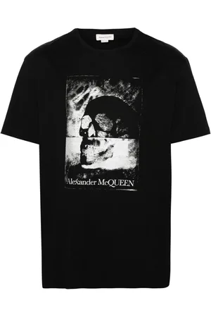 Alexander McQueen Playera con motivo Skull