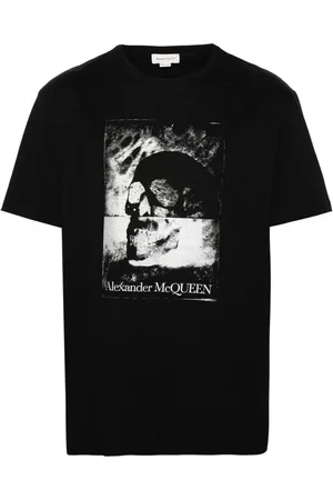Alexander McQueen Playera con motivo Skull