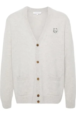 Maison Kitsuné Cárdigan con motivo Fox