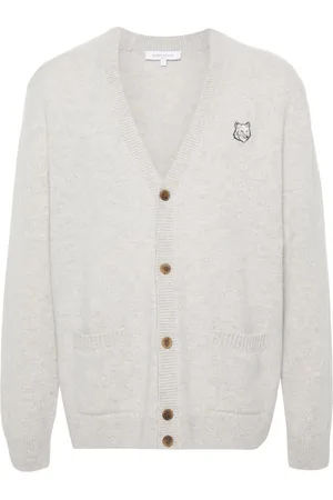 Maison Kitsuné Cárdigan con motivo Fox