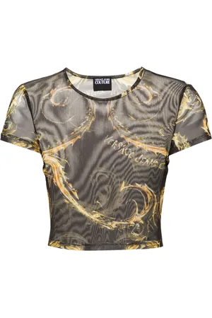 VERSACE Playera corta Chromo Couture