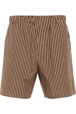 Fendi Shorts Pequin de popelina