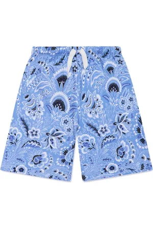 Etro Bermudas con estampado de cachemira