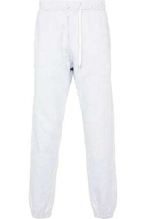 Autry Pants con efecto melange y logo estampado