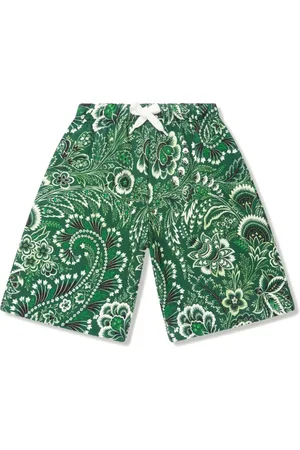 Etro Bermudas con estampado de cachemira