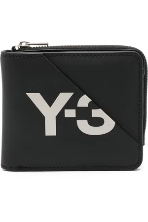 Y-3 Cartera con logo estampado