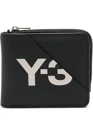 Y-3 Cartera con logo estampado