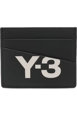 Y-3 Tarjetero con logo estampado