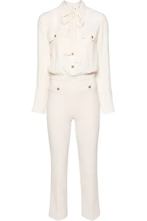 Elisabetta Franchi Jumpsuit con detalle de mascada
