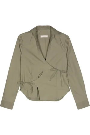 FAITHFULL THE BRAND Camisa con detalle de aberturas