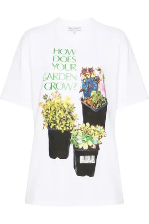 J.W.Anderson Playera con estampado Flower Pot