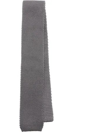 Brunello Cucinelli Corbata de seda tejida