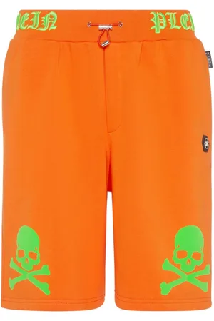 Philipp Plein Shorts con logo estampado