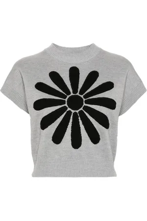 Kenzo Top tejido con parche Marguerite