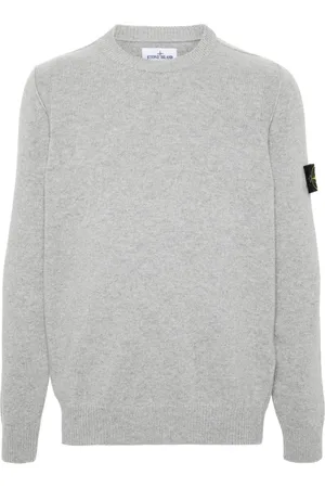 Stone Island Suéter tejido con motivo Compass