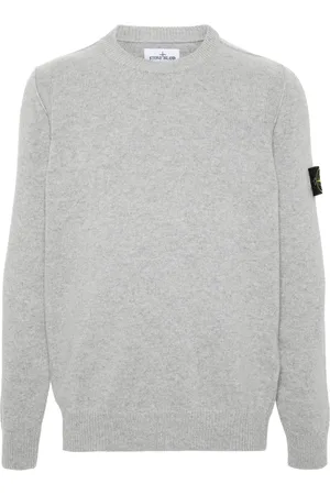 Stone Island Suéter tejido con motivo Compass