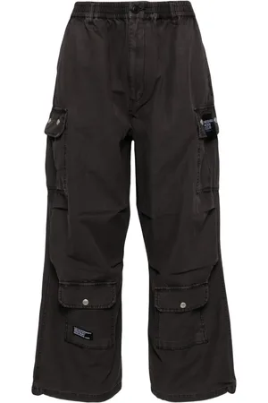 Izzue Pants cargo con diseño ancho