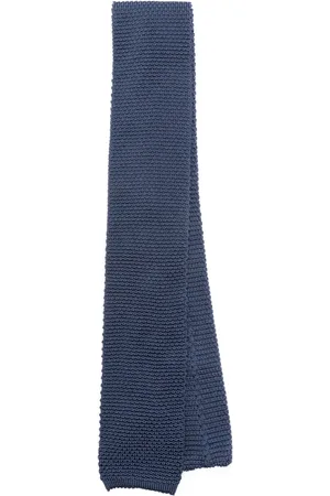 Brunello Cucinelli Corbata de seda tejida