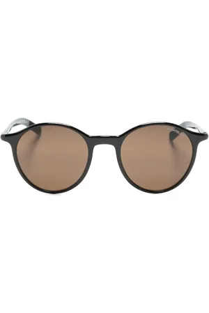 Montblanc Lentes de sol con armazón redonda
