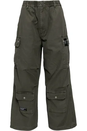 Izzue Pants cargo con diseño ancho