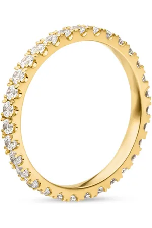 VEYNOU Anillo Memory en oro amarillo reciclado de 18kt con diamante