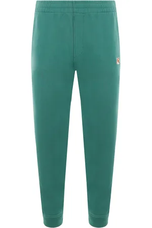 Maison Kitsuné Joggers con logo bordado