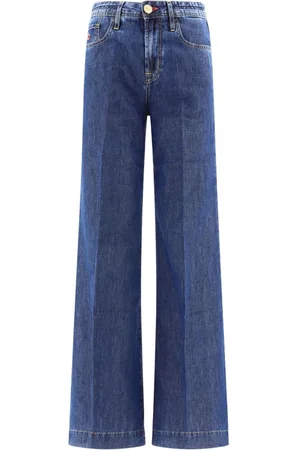 Jacob Cohen Jeans anchos con parche del logo