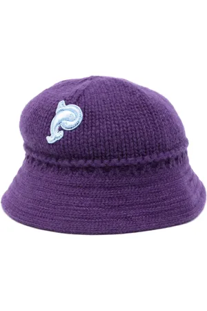 PUCCI Junior Gorro de pescador tejido con parche del logo