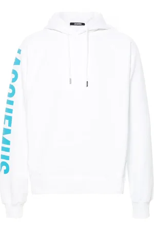 Jacquemus Hoodie con logo en relieve
