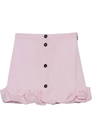 Msgm Falda con volantes