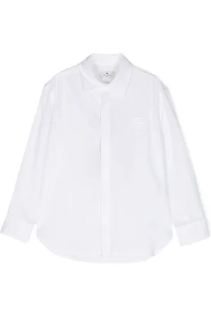 Etro Camisa con bordado Pegaso