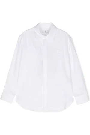 Etro Camisa con bordado Pegaso