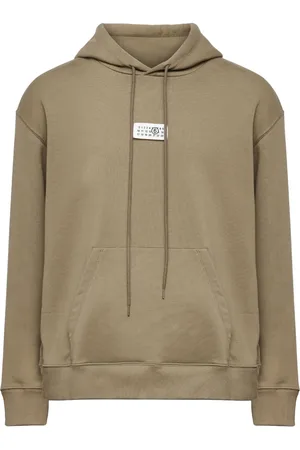 Maison Margiela Hoodie con cordones y aplique de números