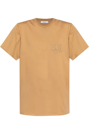 Max Mara Playera con monograma bordado