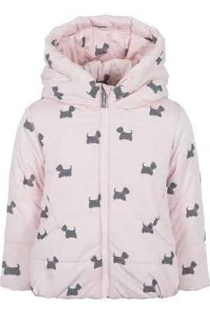 Lapin House Chamarra capitonada con perro estampado