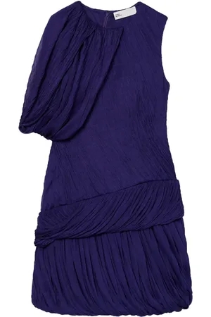 Tory Burch Vestido de seda drapeado